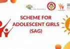કિશોર કન્યાઓ માટેની યોજના (SAG)