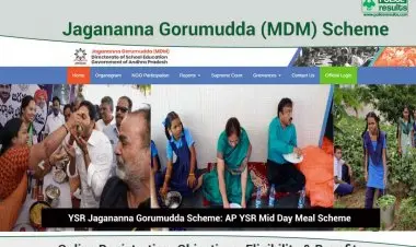 AP YSR మధ్యాహ్న భోజన పథకం జగనన్న గోరుముద్ద