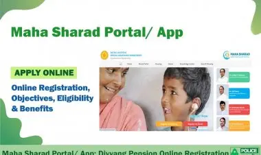 অনলাইন রেজিস্ট্রেশন, দিব্যাং পেনশন, মহা শারদ পোর্টাল: Maha sharad.in