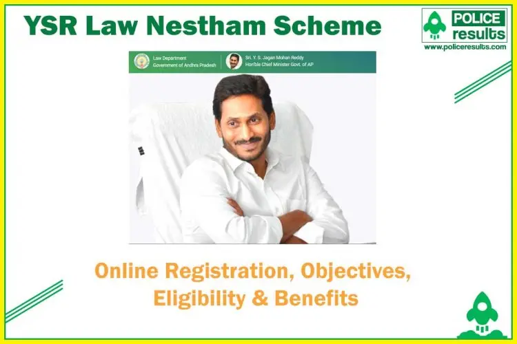 Online registration, login, and status for the YSR Law Nestham Scheme 2022