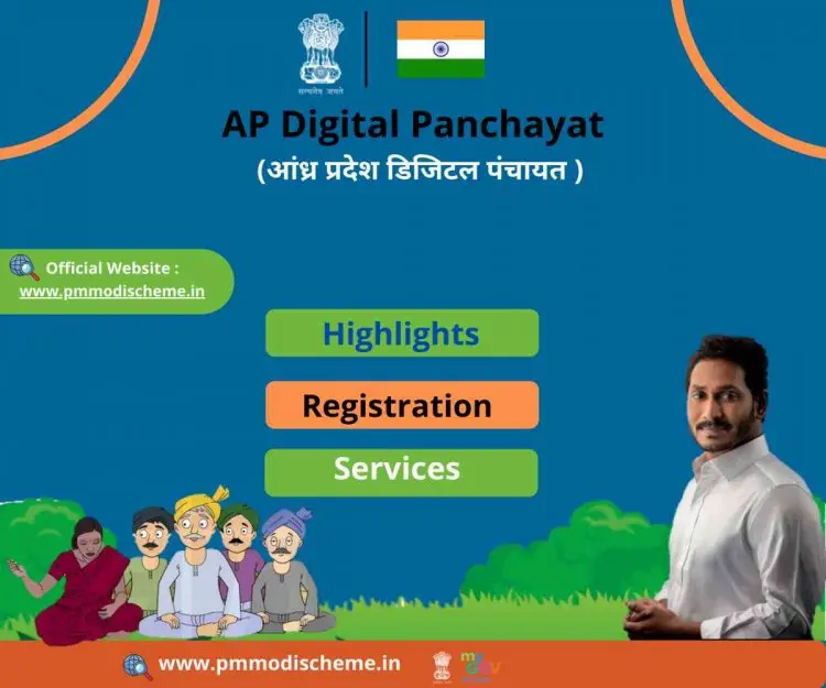 Visit mpanchayat.ap.gov.in to register as a citizen with the AP Digital Panchayat.