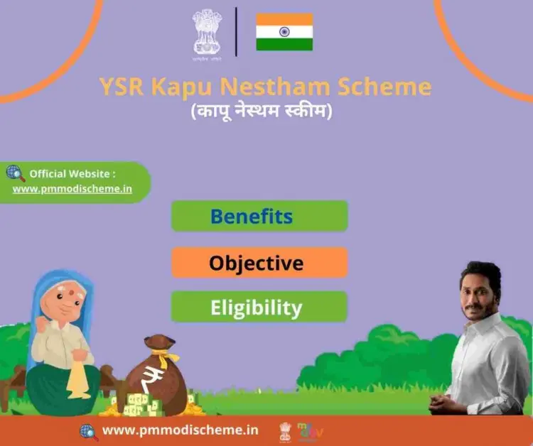 Online application, beneficiary list, and status for the YSR Kapu Nestham Scheme 2022