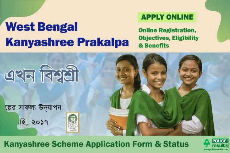 Application status for West Bengal Kanyashree Prakalpa 2022 can be found online.