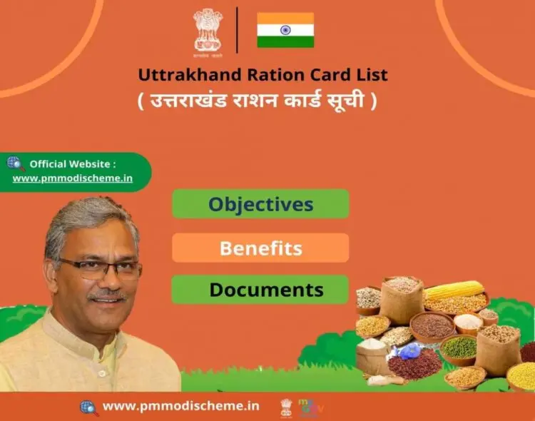 Check the online list of white gram panchayat ration cards in Uttarakhand for 2022.