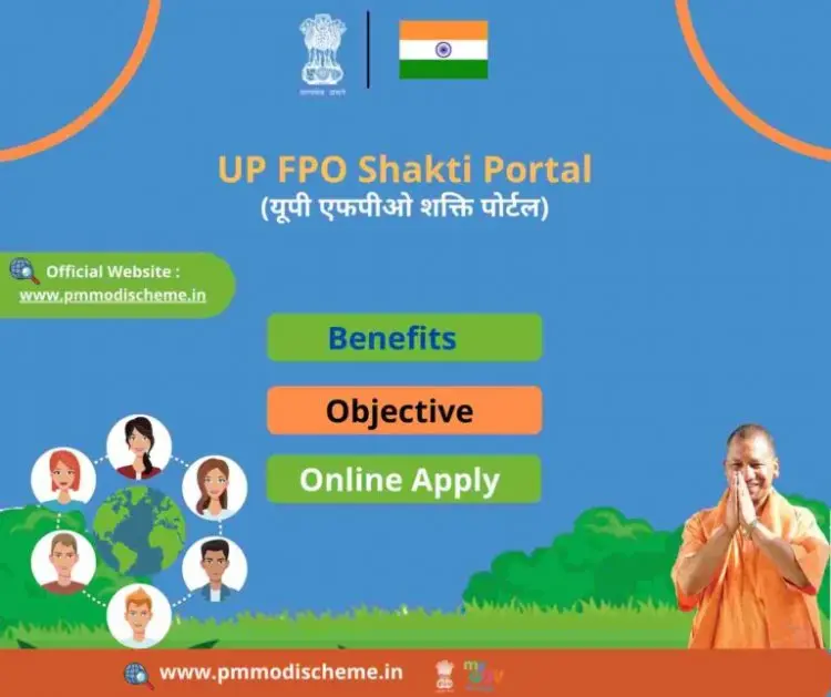 Online registration and upfposhakti.com login for the UP FPO Shakti Portal 2022.