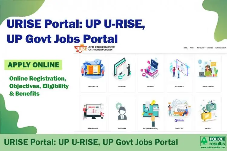 Apply online at URISE.UP.GOV.IN and check your status.