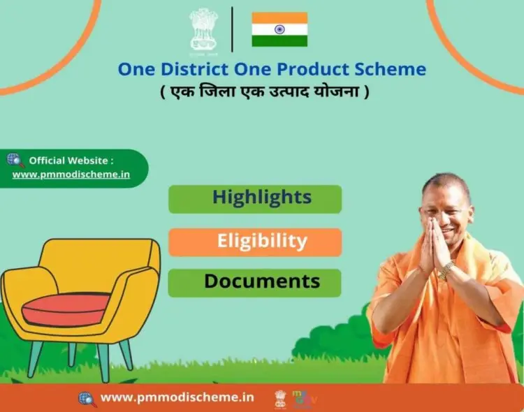 The Uttar Pradesh One District One Product Scheme will be implemented in 2022.